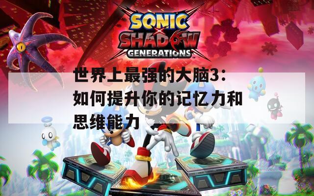 世界上最强的大脑3：如何提升你的记忆力和思维能力