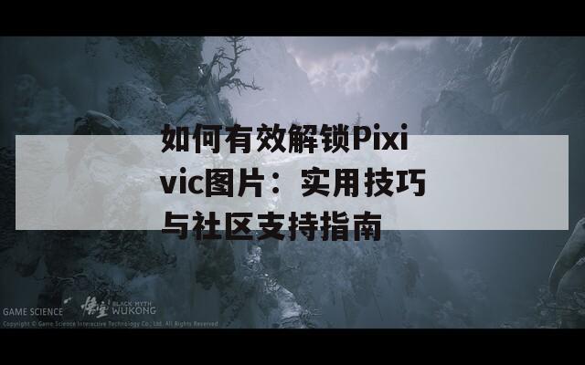 如何有效解锁Pixivic图片：实用技巧与社区支持指南