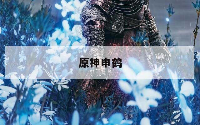 原神申鹤