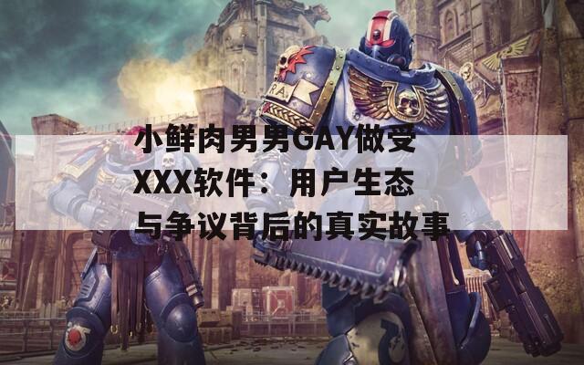 小鲜肉男男GAY做受XXX软件：用户生态与争议背后的真实故事